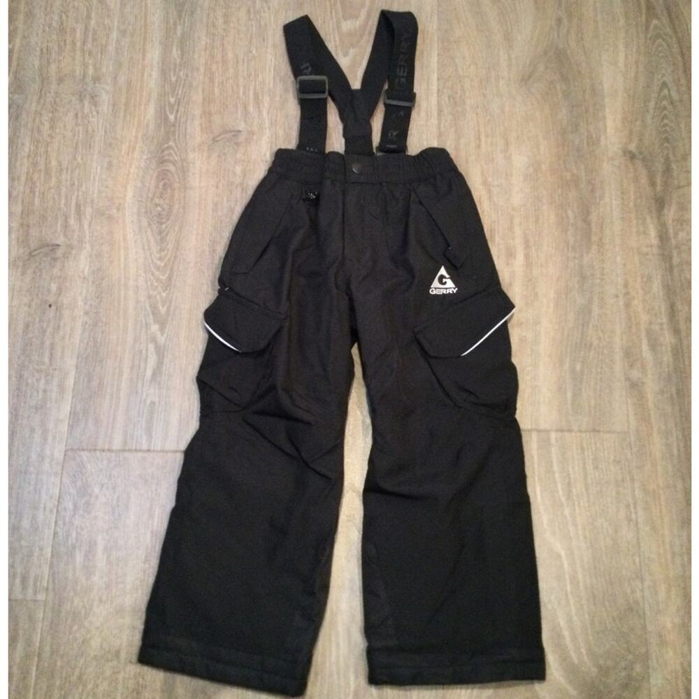 Gerry Snow Pants overalls Kids XS 5/6 Black